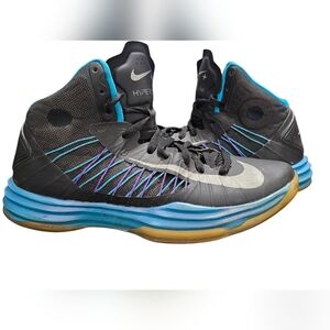 Nike hyper dunk mens 8 black blue purple